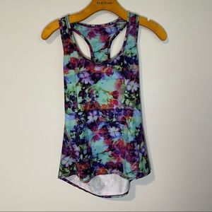 Athleta Multicolored Workout Tank Top XS